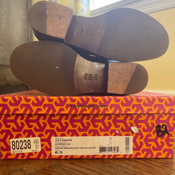 Tory Burch Kiernan leather boots - Picture 6 of 7